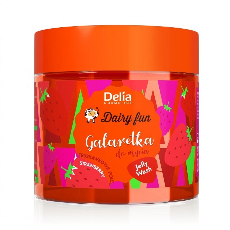 Dušigeel Delia Dairy fun Maasikapõld, 250 ml hind ja info | Dušigeelid, õlid | hansapost.ee