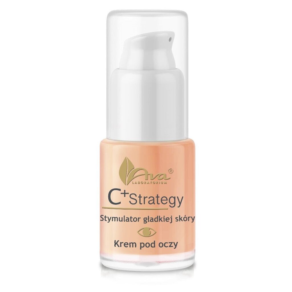 Kortsudevastane silmakreem Ava Laboratorium C+ Strategy Smooth Skin Stimulator, 15ml hind ja info | Silmakreemid ja seerumid | hansapost.ee