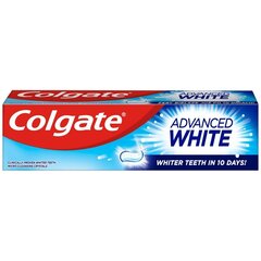 Valgendav hambapasta Colgate Advanced White Whiter Teeth In 10 Days, 100 ml hind ja info | Hambaharjad, hampapastad ja suuloputusvedelikud | hansapost.ee