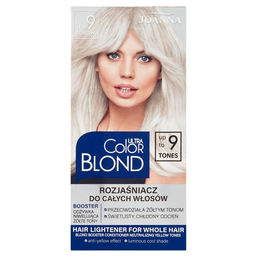 Blondeerija kuni 9 tooni Joanna Ultra Color Blond цена и информация | Juuksevärvid | hansapost.ee