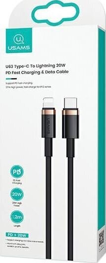 Usams SJ485USB01 цена и информация | Mobiiltelefonide kaablid | hansapost.ee