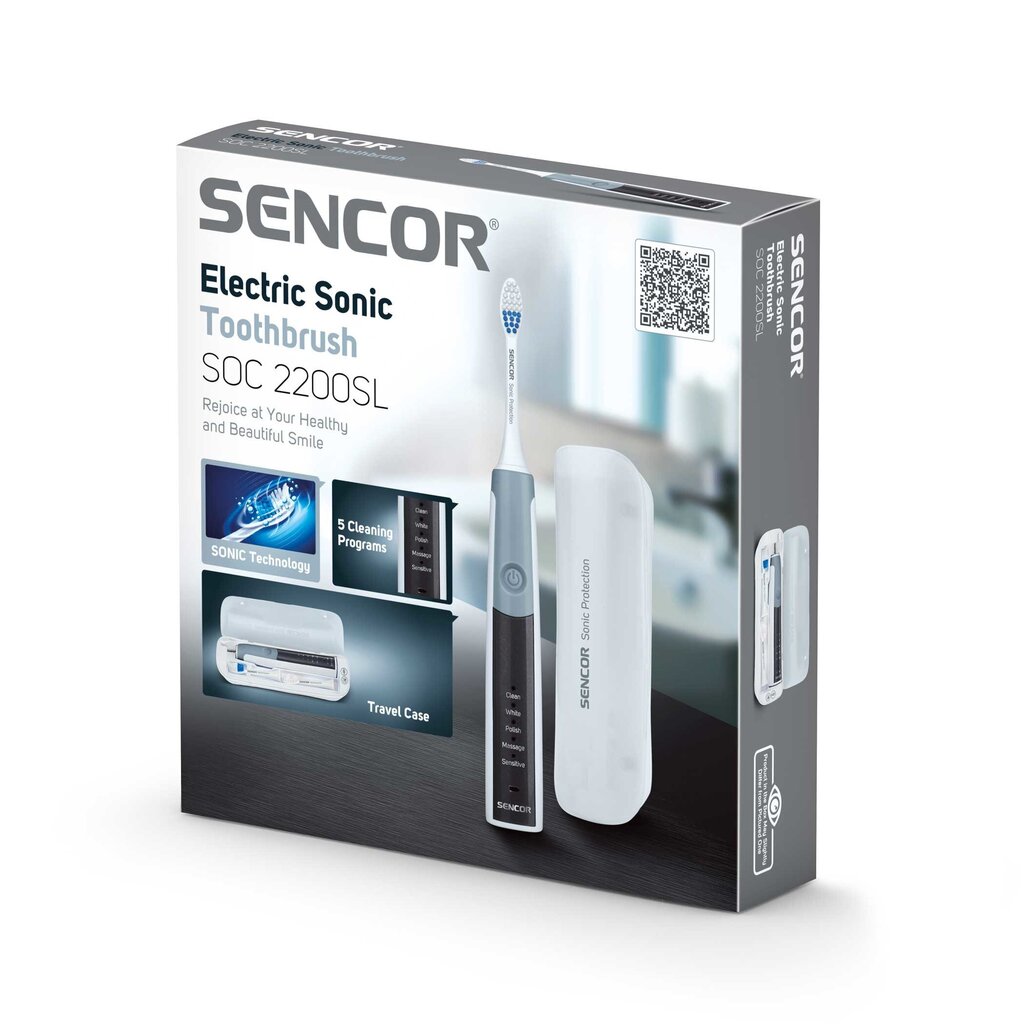 Sencor SOC 2200SL hind ja info | Elektrilised hambaharjad | hansapost.ee