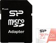 Silicon Power microSDXC Card 256GB UHS-I U3 A1 Class 10 V30 + Adapter hind ja info | Mälukaardid mobiiltelefonidele | hansapost.ee