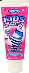 Laste hambapasta BEauty Formulas Fresh and Fruity, 100 ml hind ja info | Hambaharjad, hampapastad ja suuloputusvedelikud | hansapost.ee