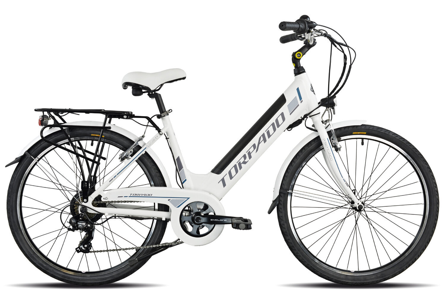 Elektriline jalgratas Torpado Venus T260A, valge hind ja info | Elektrijalgrattad | hansapost.ee
