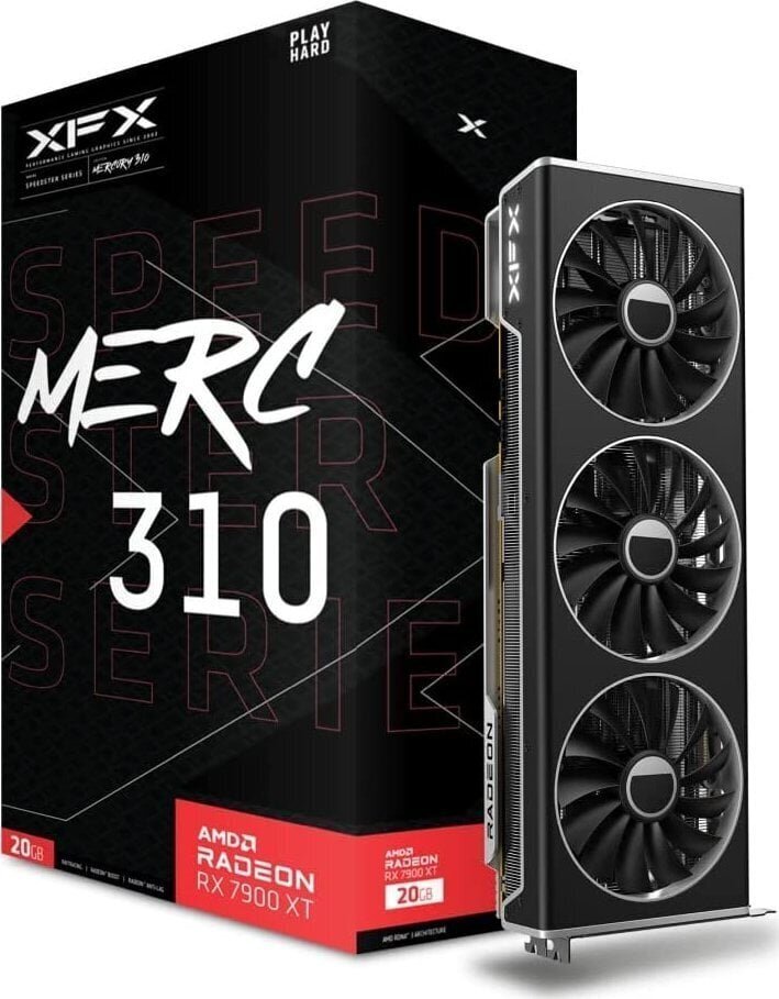 XFX AMD Radeon RX 7900 XT Speedster MERC 310 (RX-79TMERCU9) hind ja info | Videokaardid | hansapost.ee