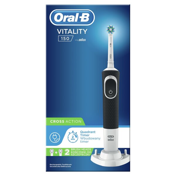 Braun Oral-B Vitality 150 Cross Action + 1 наконечник CrossAction цена