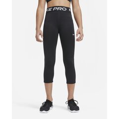 Тренировочные штаны для девочки Nike Girl's Pro Capri Leggings, цвет черный цена и информация | Nike Одежда для девочек | hansapost.ee
