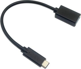 Sandberg USB-C - USB-A 0.1 m (136-05) hind ja info | USB adapterid ja jagajad | hansapost.ee