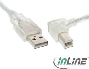 InLine USB-A - USB-B 3 m (34521R) цена и информация | Кабели для телефонов | hansapost.ee