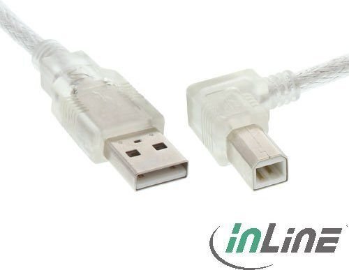 InLine USB-A - USB-B 3 m (34521R) цена и информация | Mobiiltelefonide kaablid | hansapost.ee