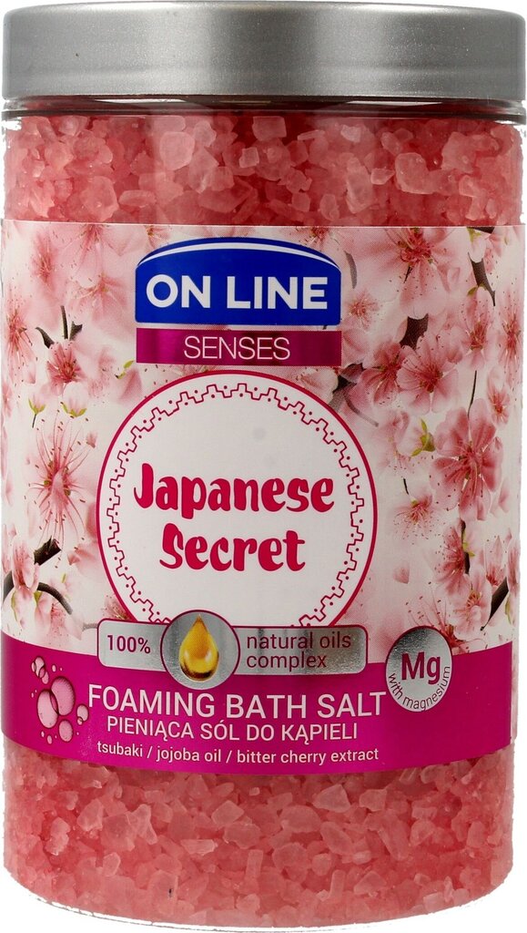 Vannisool On Line Senses Japanese Secret, 480 g цена и информация | Dušigeelid, õlid | hansapost.ee