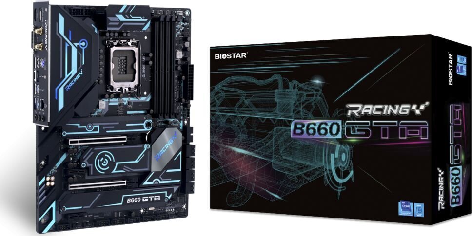 Biostar B660GTA (Ver. 5.x), ATX, LGA1700, DDR4, WiFi цена и информация | Emaplaadid | hansapost.ee