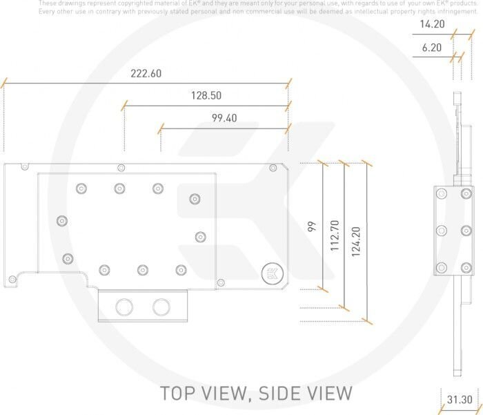 EK Water Blocks 3831109836477 цена и информация | Vesijahutuse lisaseadmed | hansapost.ee