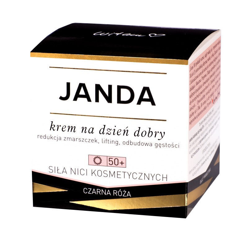 Päevakreem Janda kosmeetiline niidi jõud 50+ Must Roos, 50 ml цена и информация | Näokreemid | hansapost.ee