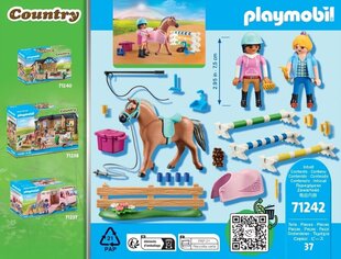 71242 PLAYMOBIL® Country, Ratsutamise õpetus цена и информация | Конструкторы и кубики | hansapost.ee