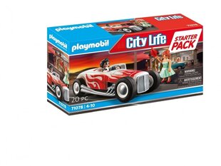 71078 PLAYMOBIL® City Life, Винтажный автомобиль для пары цена и информация | Конструкторы и кубики | hansapost.ee