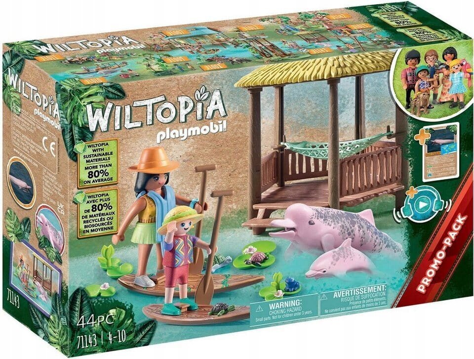 71143 PLAYMOBIL® Wiltopia, Ekspeditsioon delfiinidega цена и информация | Klotsid ja konstruktorid | hansapost.ee