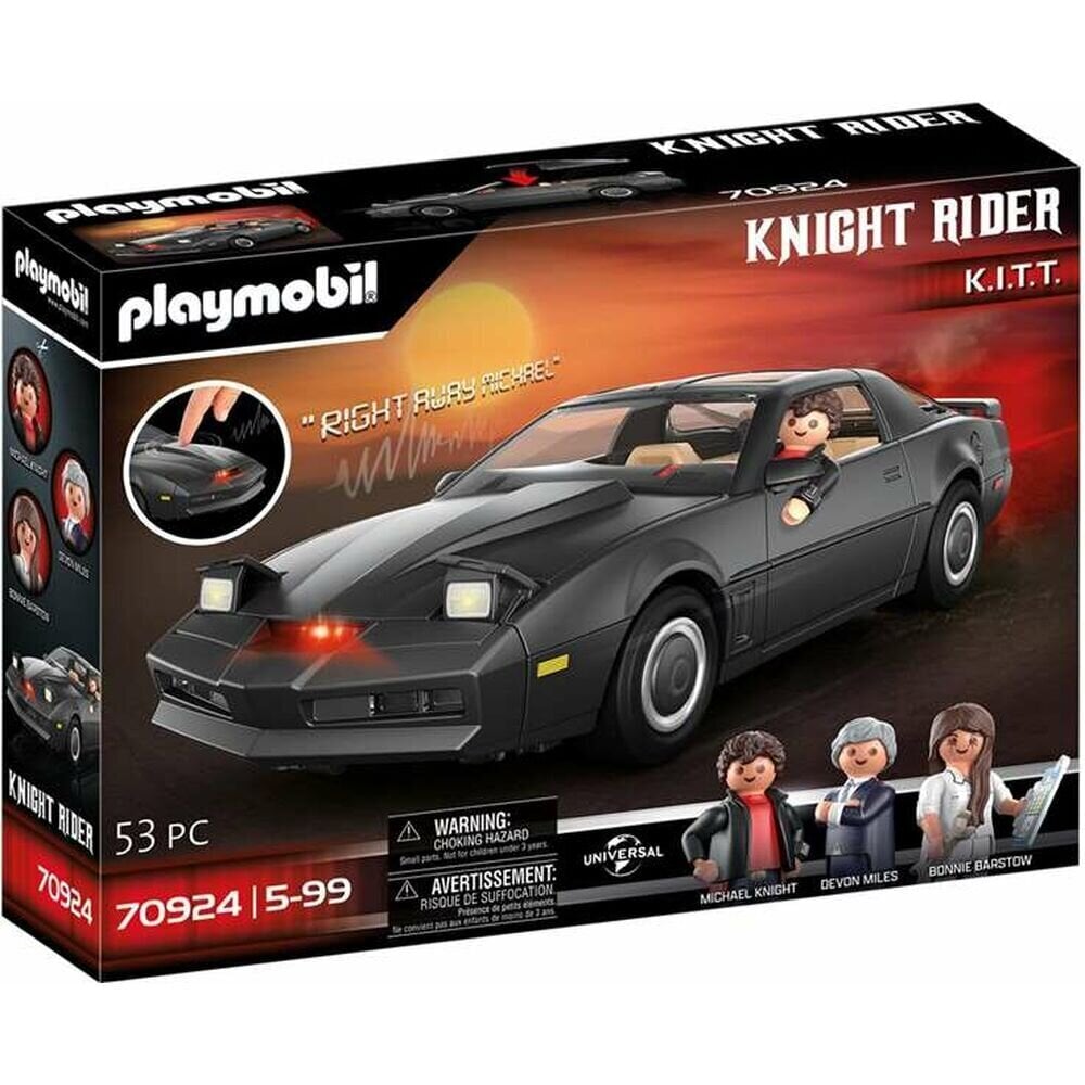 70924 PLAYMOBIL® Kitt, Knight Rider The Fantastic Car hind ja info | Klotsid ja konstruktorid | hansapost.ee
