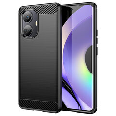 Carbon Realme 10 Pro, must hind ja info | Telefonide kaitsekaaned ja -ümbrised | hansapost.ee