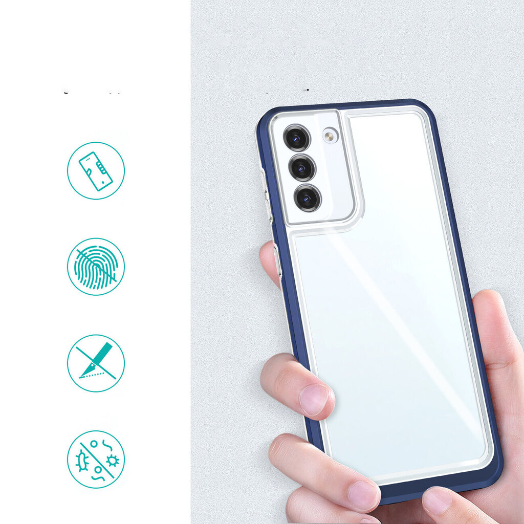 Clear 3in1, Samsung Galaxy S23, läbipaistev hind ja info | Telefonide kaitsekaaned ja -ümbrised | hansapost.ee