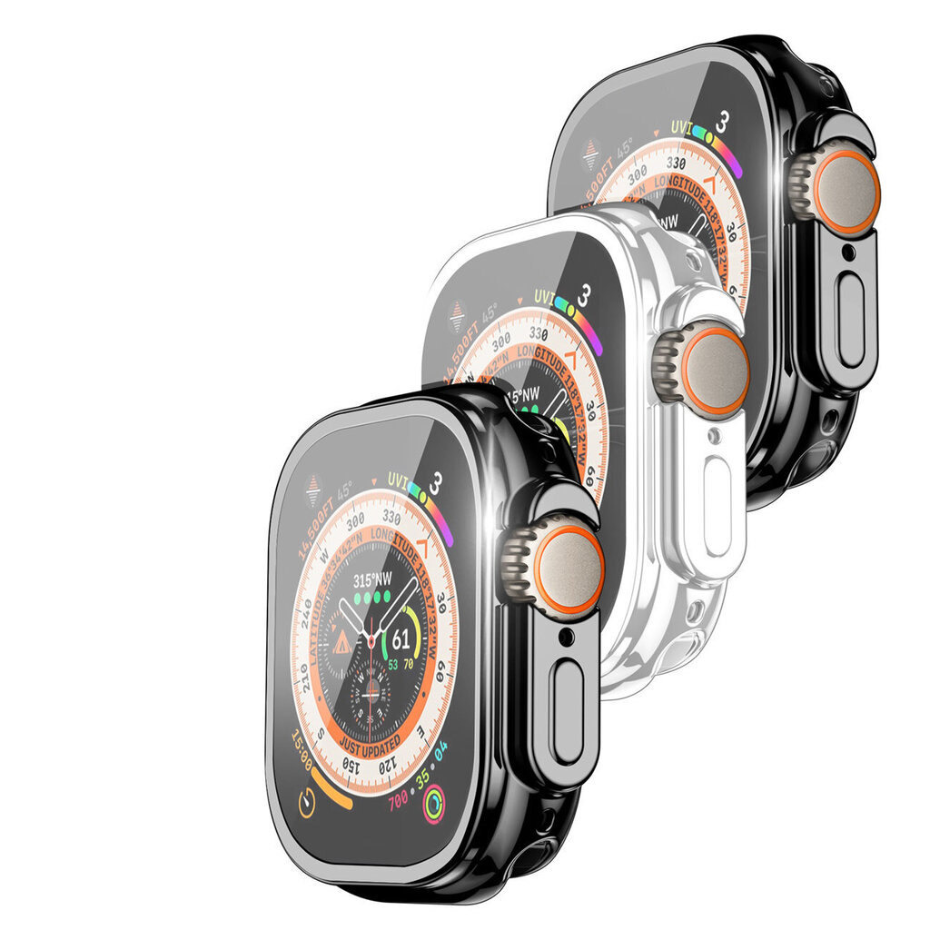 Dux Ducis, Apple Watch Ultra 49mm, hõbedane hind ja info | Nutikellade aksessuaarid ja tarvikud | hansapost.ee