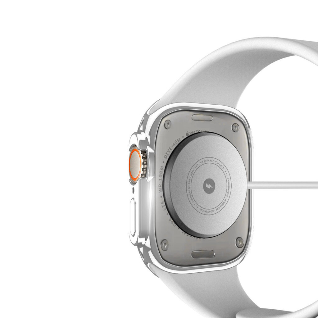 Dux Ducis, Apple Watch Ultra 49mm, hõbedane hind ja info | Nutikellade aksessuaarid ja tarvikud | hansapost.ee