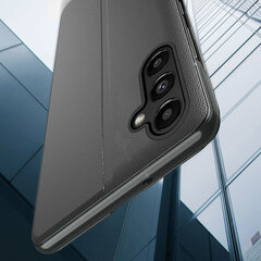 Eco Leather View Samsung Galaxy S23 Ultra, must hind ja info | Telefonide kaitsekaaned ja -ümbrised | hansapost.ee