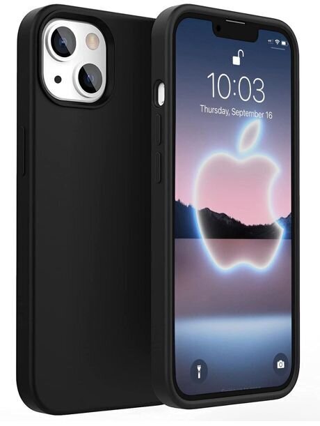 Evelatus Liquid Silicone iPhone 13, must hind ja info | Telefonide kaitsekaaned ja -ümbrised | hansapost.ee