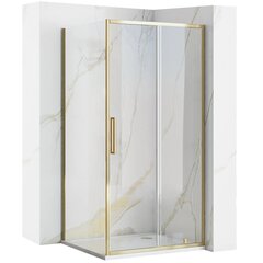 Dušikabiin REA Rapid Slide Gold, 150x80,90,100 cm цена и информация | Душевые кабины | hansapost.ee