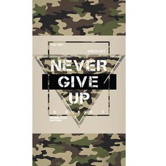 Детское полотенце Never give up, 70x140cм цена и информация | Carbotex Кухонные товары, товары для домашнего хозяйства | hansapost.ee