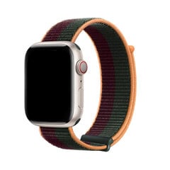 Dux Ducis seadmele Apple Watch 7/6/5/4/3/2 / SE (41/40 / 38mm), roheline цена и информация | Аксессуары для смарт-часов и браслетов | hansapost.ee