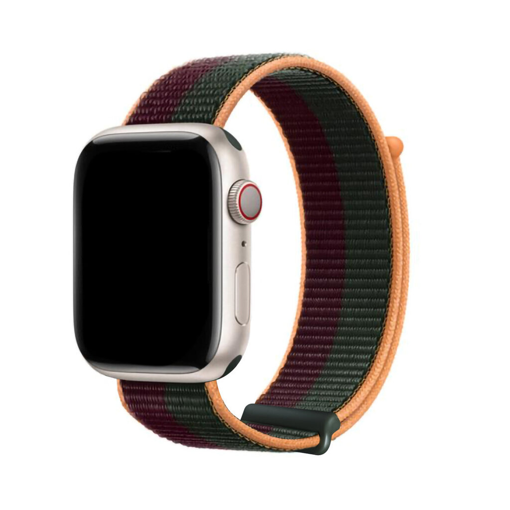 Dux Ducis seadmele Apple Watch 7/6/5/4/3/2 / SE (41/40 / 38mm), roheline цена и информация | Nutikellade aksessuaarid ja tarvikud | hansapost.ee