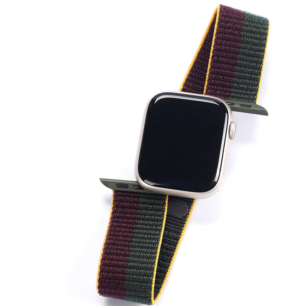 Dux Ducis seadmele Apple Watch 7/6/5/4/3/2 / SE (41/40 / 38mm), roheline hind ja info | Nutikellade aksessuaarid ja tarvikud | hansapost.ee