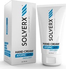 Kätekreem Solverx Atopic Skin 50ml цена и информация | Кремы, лосьоны для тела | hansapost.ee