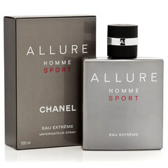 Tualettvesi Chanel Allure Homme Sport Eau Extreme EDP meestele 100 ml hind ja info | Parfüümid meestele | hansapost.ee