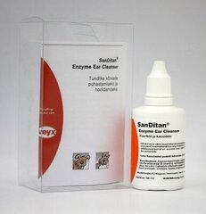 Sanditan Enzyme lemmikloomade kõrvapuhastusvahend, 50 ml hind ja info | Hooldus/grooming | hansapost.ee