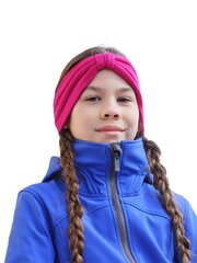 Повязка на голову для девочек Huppa NELA, цвет фуксия цена и информация | Шапки, перчатки, шарфы для девочек | hansapost.ee