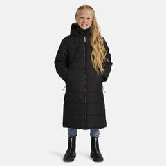 Теплое весенне-осеннее пальто Huppa для девочки NINA, цвет черный цена и информация | Куртки, пальто для девочек | hansapost.ee