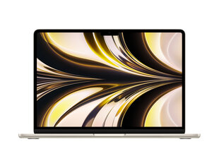 Apple MacBook Air 13.6" Apple M2 8/512GB Starlight SWE MLY23KS/A hind ja info | Sülearvutid | hansapost.ee