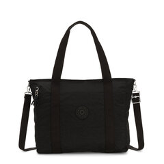 Kipling vabaajakott Asseni, must 901027777 hind ja info | Käekotid naistele | hansapost.ee