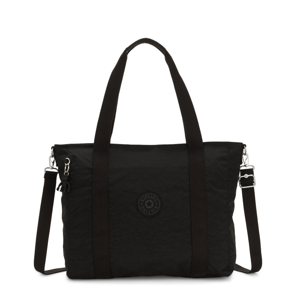 Kipling vabaajakott Asseni, must 901027777 hind ja info | Käekotid naistele | hansapost.ee