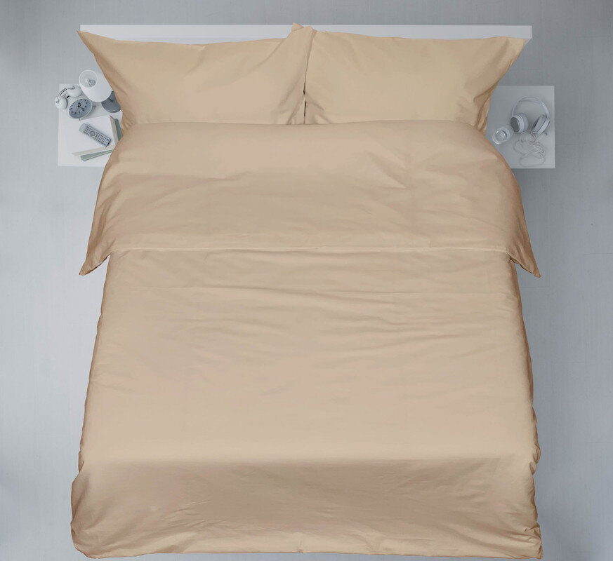Koodi voodipesukomplekt Ivory Cream, 220x210, 3-osaline hind ja info | Voodipesukomplektid | hansapost.ee