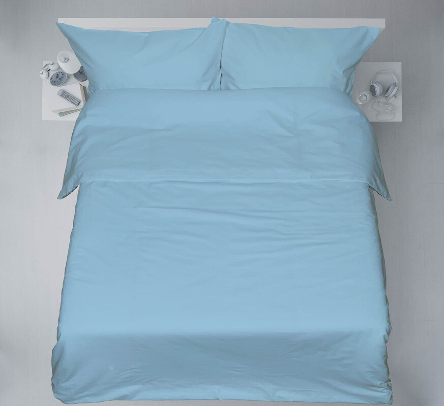 Koodi voodipesukomplekt Aquamarine, 200x200, 3-osaline hind ja info | Voodipesukomplektid | hansapost.ee