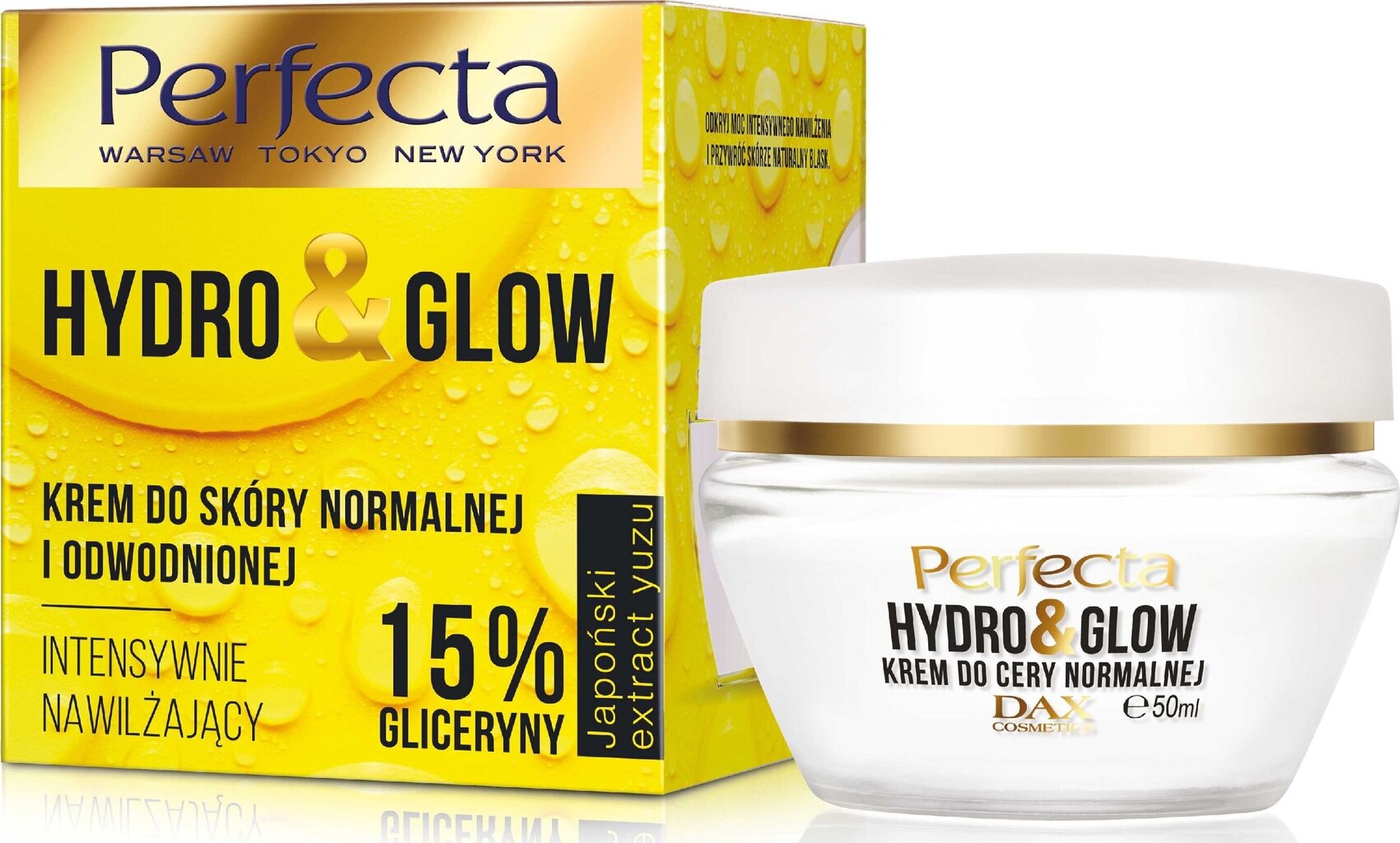 Näokreem Perfecta Hydro & Glow 15% glütseriin 50 ml цена и информация | Näokreemid | hansapost.ee