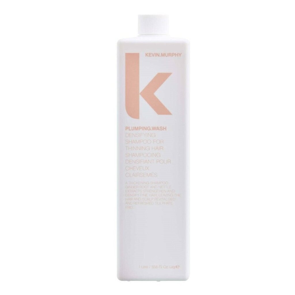 Šampoon õhukestele ja kahustele juustele Kevin Murphy Plumping Wash, 1000ml цена и информация | Šampoonid | hansapost.ee