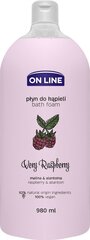 Пена для ванн On Line Very Raspberry, 980 мл цена и информация | Масла, гели для душа | hansapost.ee