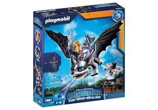 71081 PLAYMOBIL® Dragons, The Nine Realms Thunder ja Tom hind ja info | Kokkupandavad laste mänguasjad | hansapost.ee