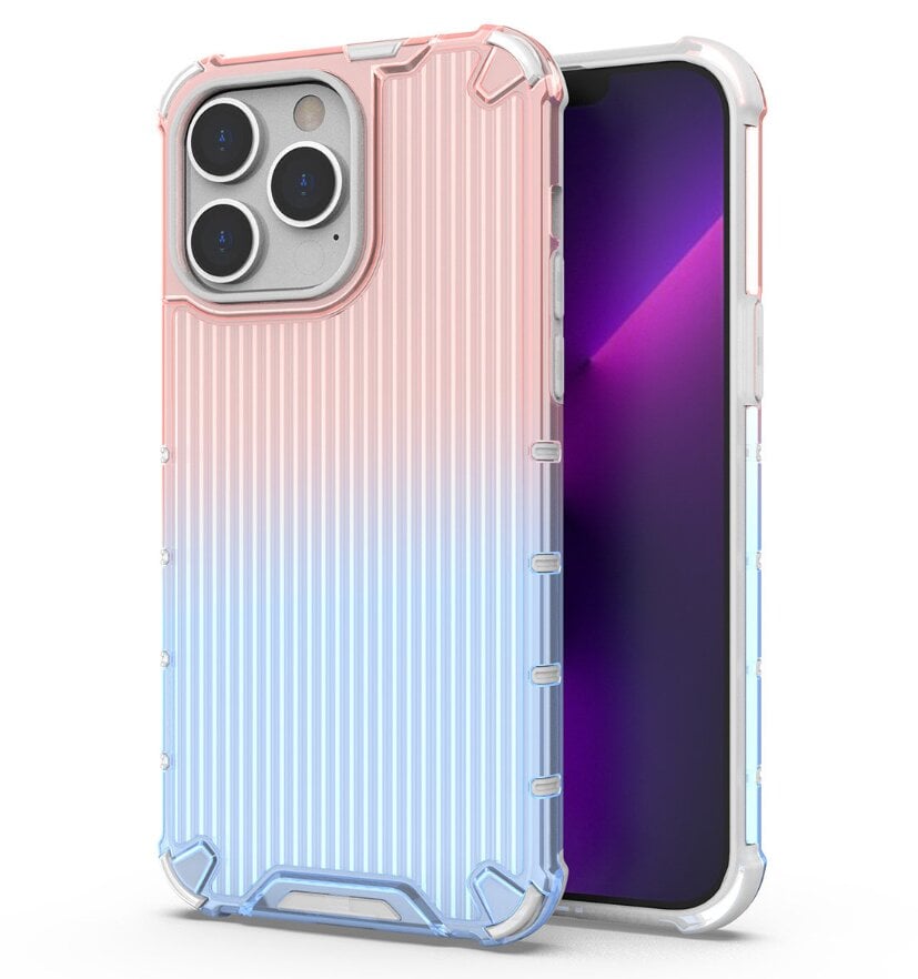 Ombre pink and blue cover for iPhone 13 Pro hind ja info | Telefonide kaitsekaaned ja -ümbrised | hansapost.ee