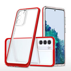 Clear 3in1 для Samsung Galaxy S23, красный цвет цена и информация | Чехлы для телефонов | hansapost.ee